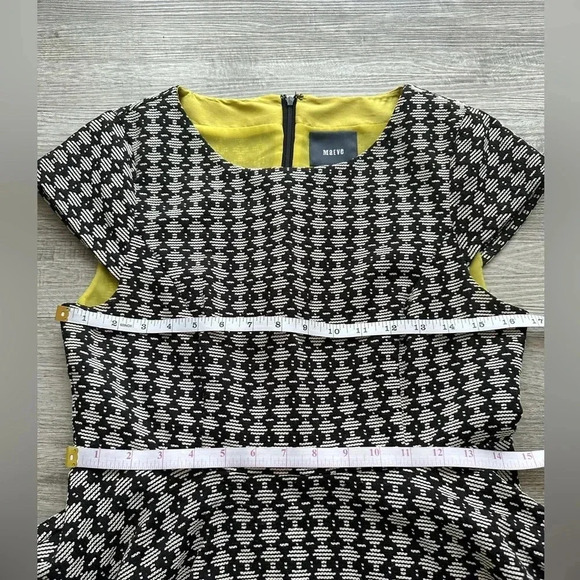 Anthropology Maeve beautiful dress casual elegant work office preppy Sz 4 - Picture 5 of 5